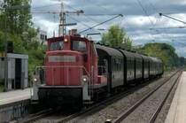 Da am 20.05.13 die 70 083 die Gr�tsche machte musste f�r sie 363 623 einspringen. Hier bei der Durchfahrt des Haltes M�nchen-Siemenswerke
