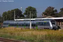 1442 112-7 S-Bahn Mitteldeutschland war auf einer Probefahrt unterwegs gewesen und machte in Rathenow eine Pause und fuhr wenig sp�ter wieder zur�ck. 06.09.2013