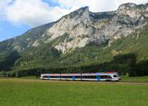 ET 131 der BLB am 11. August 2013 bei Bischofswiesen.