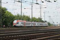 Am 08.06.2013 fuhr VIAS 407 am DB Museum in Koblenz-L�tzel gen Hauptbahnhof vorbei.
