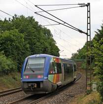 Nachschuss am 25.06.2013 auf X73904 in der S�dkurve von Schallstadt gen S�den.
