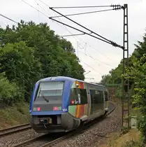 Nachschuss am 25.06.2013 auf X73904 in der S�dkurve von Schallstadt gen S�den.
