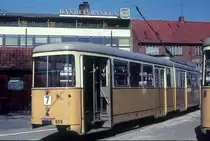 K�benhavn / Kopenhagen KS SL 7 (D�WAG-GT6 859) Husum am 24. April 1971.
