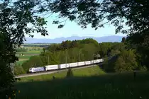 LM 185 661 bespannte am 15.05.13 den LM-DGS 41856 (Trieste CM - M�nchen Ost Rbf (- K�ln-Eifeltor)) und kam mit einigen Stunden Versp�tung durch A�ling (Obb.).