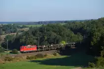 Am 04.09.13 konnte ich zwischen Laaber und Deuerling die EBM Cargo 140 070 mit einem TXL Autoleerzug Richtung Regensburg aufnehmen.