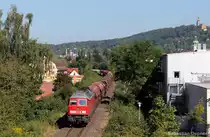 233 367 am 5.9.13 in Amberg mit dem EK 56900 nach Schwandorf