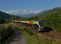 Ein ETR 170 am 05.09.2013 bei Albes.