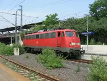 110 325-8 f�hrt am 24.5.07 durch  K�ln-Messe/Deutz .