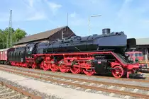 45 010 in Lichtenfels am 07.09.2013. (Besuchertage im Depot Lichtenfels des DB Museums)
