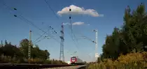 423 164-3 als S2 nach Petershausen steuert am 09.09.13 seinen n�chsten Halt Grub an.