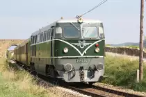 �GEG 2050.05 am 31.August 2013 mit dem N�VOG R 16954 kurz vor dem Bf. D�rnstein-Oberloiben.
