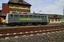 Die Railadventure Lok 139 558-1 in Mosbach im Werksanschlu� am Samstag den 7. September 2013.
