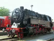 XIX Dampftage im Lokwerk Meiningen am 7.September 2013.Auch Bergk�nigin 95 1027
war dabei.
