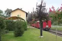 Club del San Gottardo. Eisenbahnromantik  Nachdem sich die Passagiere beim Mittagshalt verpflegen k�nnen,steht der Zug f�r die R�ckfahrt nach Mendrisio/CH bereit.Malnate/It.08.09.13

