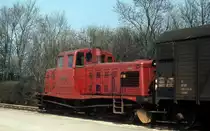 �SJS M8 (mit einem G�terwagen) Fakse Ladeplads am 24. April 1973. - Der M8 wurde 1953 von der Firma Frichs in �rhus / Aarhus gebaut.