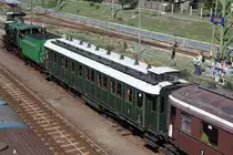 S�dbahn/Deli Vasutak AB�a 630 (UIC-Nr. 51 55 38-27 630-1) am 07.September 2013 im Bf. Szob. 

