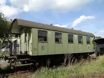 Ein Klasse 3 Wagen der Schw�bischen Alb-Bahn zusehen am 25.09.13 in M�nsingen