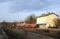 610 0XX + 0XX als RE3698 am 17.04.2013 in Schwarzenfeld