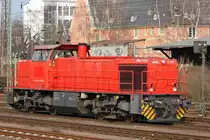 CTD 275 110 (Im Einsatz bei der TWE) rollte am 3.4.13 zur Abstellung in D�sseldorf-Rath.