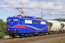 B� Km 75,1 SRI 151 033-8 am 27.09.2013  14:20 mit Kesselwagen in Richtung G�ttingen