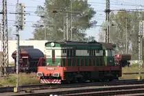 Am 13.10.2005 war 771052 als Rangierlok im Bahnhof Devinska Nova Ves t�tig.