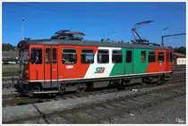 STLB Triebwagen bei der Leerfahrt von Feldbach Landesbahn nach Feldbach Bahnhof.
4.10.2013