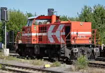 MaK DE 1002 (DE 76 der HGK) in Br�hl-Vochem - 05.09.2013