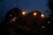 Eine Abendliche Sonderfahrt f�hrte MK48.2019 nach Kraubath und Retour. Leider war das Wetter f�r die Fahrg�ste nicht so besonders. zum Knipsen aber ganz gut . Kraubath am Abend des 10.Oktober 2013