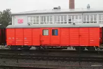 Dieser Ger�tewagen als Teil eines Lehrzuges stand am 14.10.13 in Fulda abgestellt.