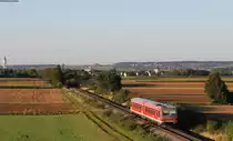 628 549-8 RB 22594 (Biberach(Ri�) S�d-Langenau(W�rtt)) bei Langenau 5.9.13