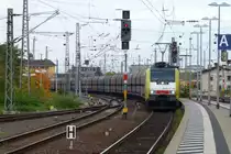 189 206 mit Niag-Kohlezug am 17.10.13 in Neustadt/Weinstr. Richtung Saarland.