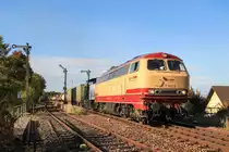 217 002 + 212 249  Cl�rchen  am 20. Oktober 2013 in Laufen / Oberbayern.