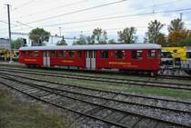 Bt 31 der RHB abgestellt in Rorschach, 20.10.2013.