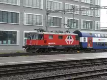 SBB - 420 225-5 bei Rangierfahrt im Bahnhofsareal von Z�rich Altsetten am 16.09.2013