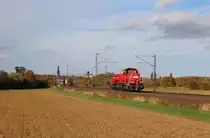 Am 23.Oktober 2013 war DBSR 261 084 bei Elze(Han) als T 76111 HLI G - HALF auf dem Weg Richtung S�den.