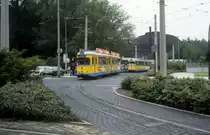 Essen EVAG SL 105 (D�WAG-GT6 1724) im Mai 1987.