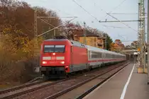 101 079-2 DB in Hochstadt/ Marktzeuln am 26.10.2013.