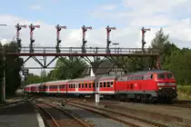 218 447-7 Einfahrt Bad Harzburg 18.08.2007