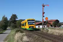 VT 35 als RB 32921 am 03.10.2013 bei Kothmai�ling.