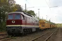 232 088-5 stand am 29.10.2013 im Bahnhof Hasbergen abgestellt.