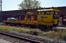 Baufahrzeug in Neckarelz am 19.10.2013