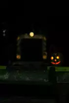 Halloween die 2te. Auch DH1100.1 hatte Besuch vom K�rbiskopf. 30.10.2013