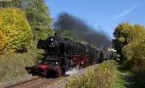 01 1066 mit dem DPE 98 (Stuttgart Hbf-Blumberg Zollhaus) bei M�hringen 19.10.13