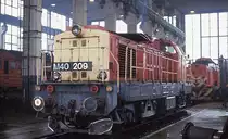 Am 14.5.1999 besuchte ich das Depot in Szombathely. Dort wurde gerade M 40209 gewartet. 