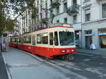 FB - Triebwagen Be 4/4 53 in Z�rich Stadelhofen am 17.10.2013