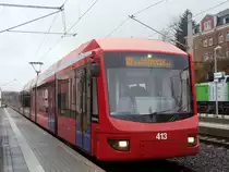 Variobahn in Stollberg. (8.11.2013)