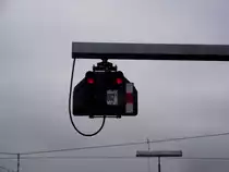 Ein Ranfiersignal am 21.11.13 in Wiesbaden Hbf 