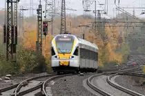 ET 7.10 als RE 3 nach Düsseldorf Hbf. bei der Einfahrt in Gelsenkirchen 24.11.2013