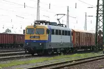 Am 25.08.2005 wartet die sonder lackierte V 432353 der MAV im Bahnhof Debrecen
auf Weiterfahrt.