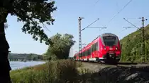 Am 6.9.13 kam noch der 2442 232 auf der Überführung ins neue Heim vorbei. 
Das nagelneue Fahrzeug erreichte unseren Fotopunkt im Maintal gegen 16 Uhr.